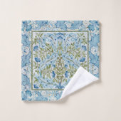 William Morris & Wilhelmina Style Prints Badhandtuch Set (Waschlappen)