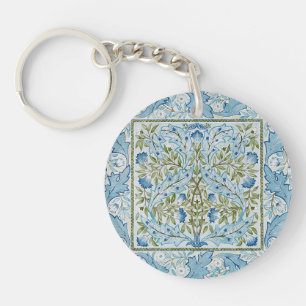 William Morris & Wilhelmina Style Prints Schlüsselanhänger