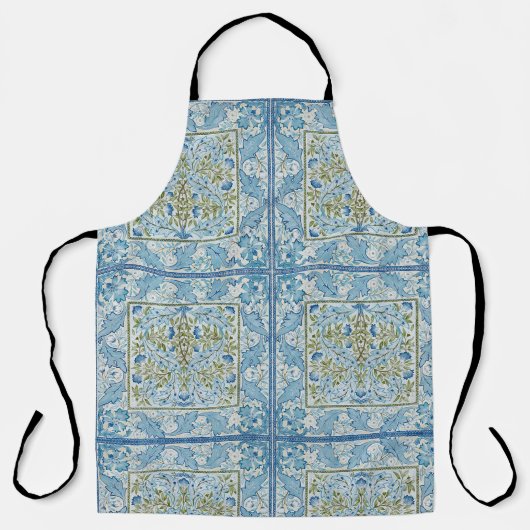 William Morris & Wilhelmina Style Prints Schürze (Vorderseite)