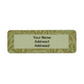 William Morris Willow Antique Green Leaf Vine Art (Vorne)