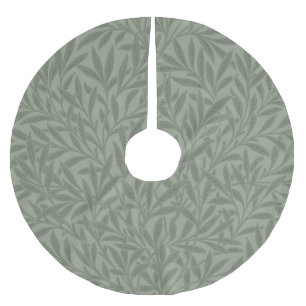 William Morris Willow Art Garden Blume Polyester Weihnachtsbaumdecke