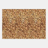 William Morris Willow, Blue, Green & Brown Geschenkpapier Set (Vorderseite 3)