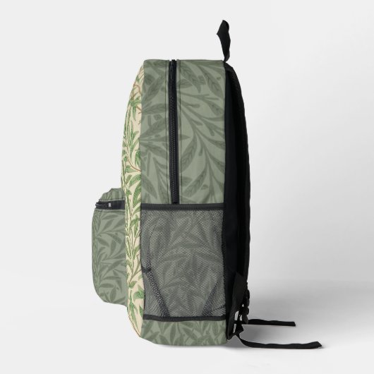 William Morris Willow Blume Classic Bedruckter Rucksack (Rechts)