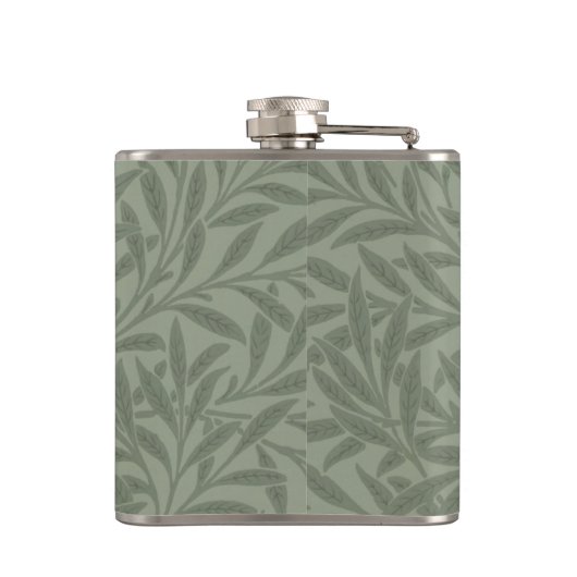 William Morris Willow Blume Classic Flachmann (Rückseite)