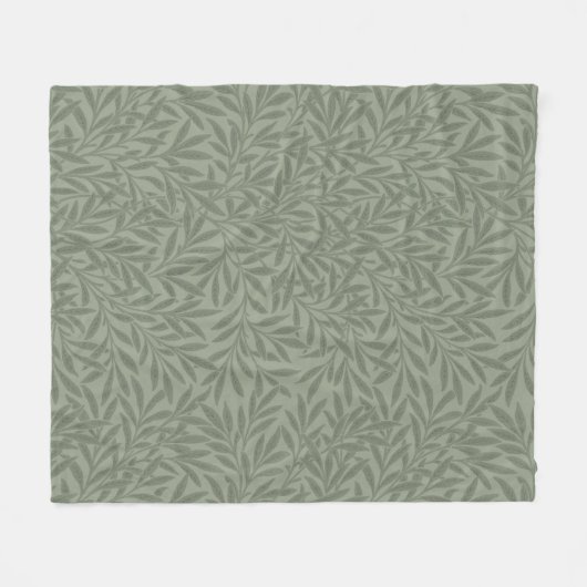 William Morris Willow Blume Classic Fleecedecke (Vorderseite (Horizontal))