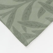William Morris Willow Blume Classic Fleecedecke (Ecke)