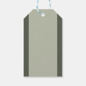 William Morris Willow Blume Classic Geschenkanhänger (Rückseite)