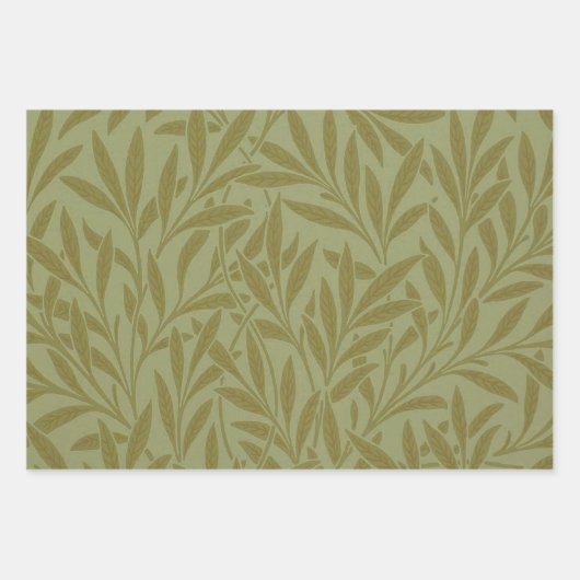 William Morris Willow Blume Classic Geschenkpapier Set (Vorderseite 2)