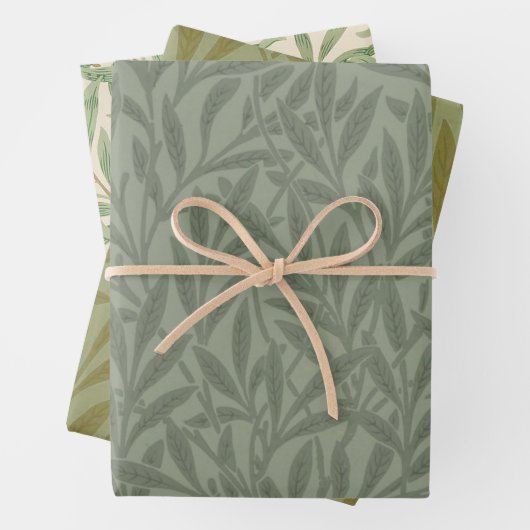 William Morris Willow Blume Classic Geschenkpapier Set (Beispiel)