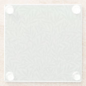 William Morris Willow Blume Classic Glasuntersetzer (Rückseite)