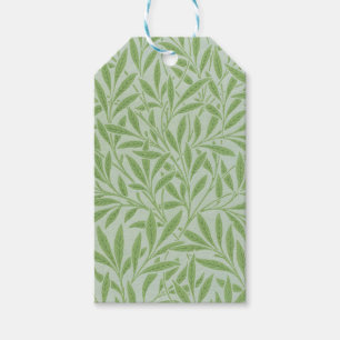 William Morris Willow Blume Classic Green Geschenkanhänger