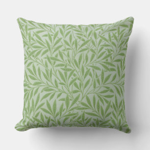 William Morris Willow Blume Classic Green Kissen