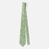 William Morris Willow Blume Classic Green Krawatte (Vorderseite)