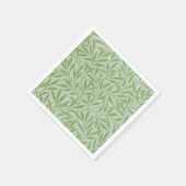 William Morris Willow Blume Classic Green Serviette (Ecke)