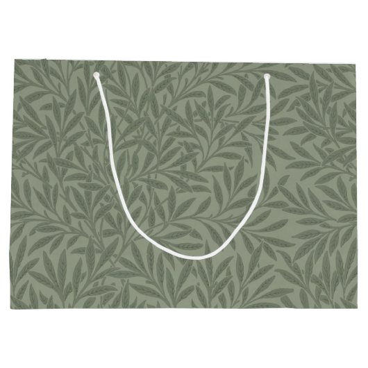 William Morris Willow Blume Classic Große Geschenktüte (Rückseite)