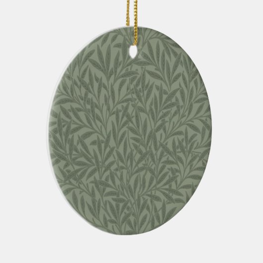 William Morris Willow Blume Classic Keramik Ornament (Rechts)