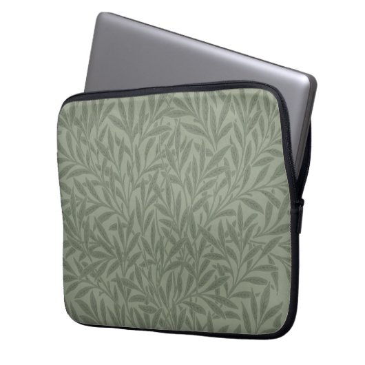 William Morris Willow Blume Classic Laptopschutzhülle (Vorderseite Links)