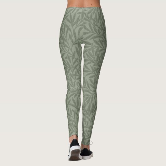 William Morris Willow Blume Classic Leggings (Rückseite)