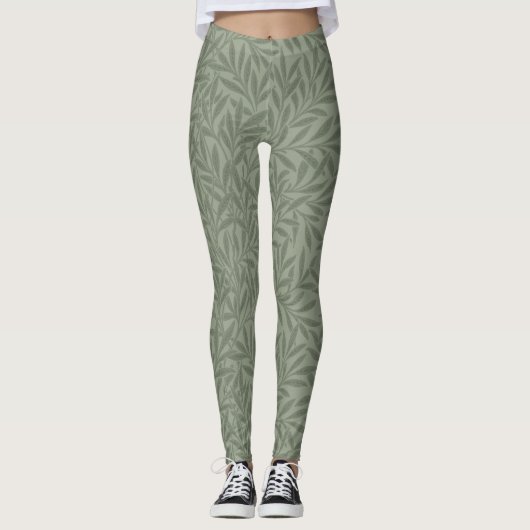 William Morris Willow Blume Classic Leggings (Vorderseite)