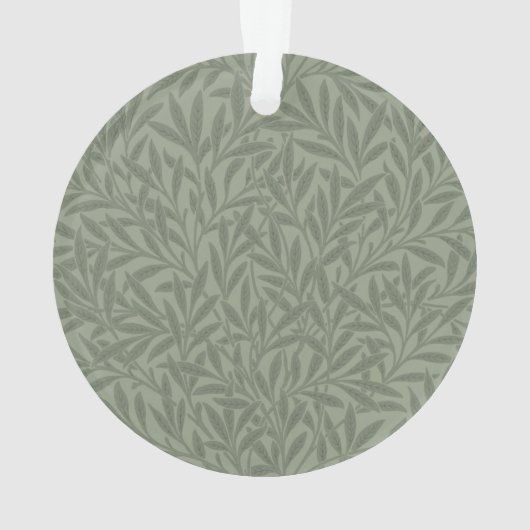 William Morris Willow Blume Classic Ornament (Rückseite)