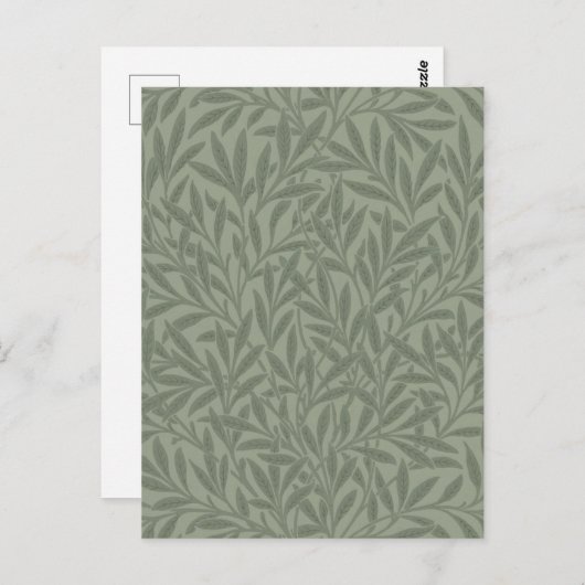 William Morris Willow Blume Classic Postkarte (Vorne/Hinten)