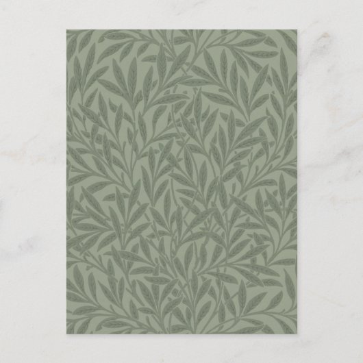 William Morris Willow Blume Classic Postkarte (Vorderseite)