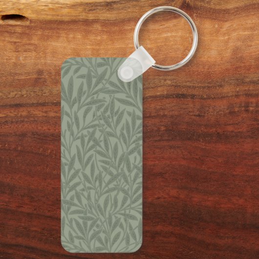 William Morris Willow Blume Classic Schlüsselanhänger (Rückseite)