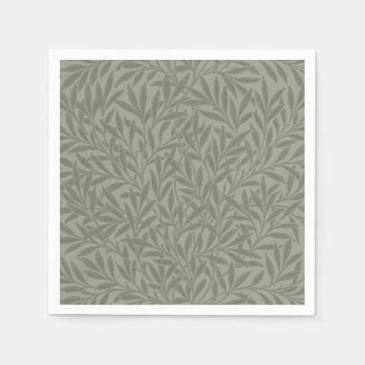 William Morris Willow Blume Classic Serviette (Vorderseite)