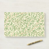 William Morris "Willow Bough" 1 Post-it Klebezettel (Auf Schreibtisch)