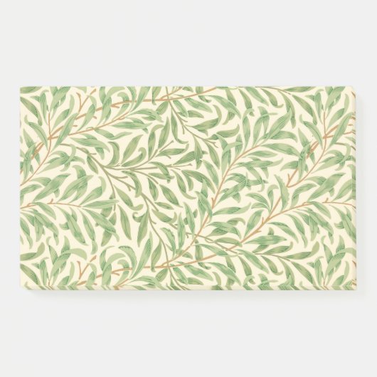 William Morris "Willow Bough" 1 Post-it Klebezettel (Vorderseite)
