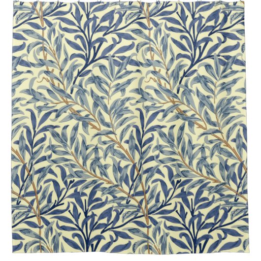 William Morris "Willow Bough" 4 Duschvorhang (Vorderseite)
