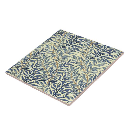 William Morris "Willow Bough" 4 Fliese (Seite)