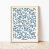 William Morris Willow Bough Blue Art Ausstellung P Poster