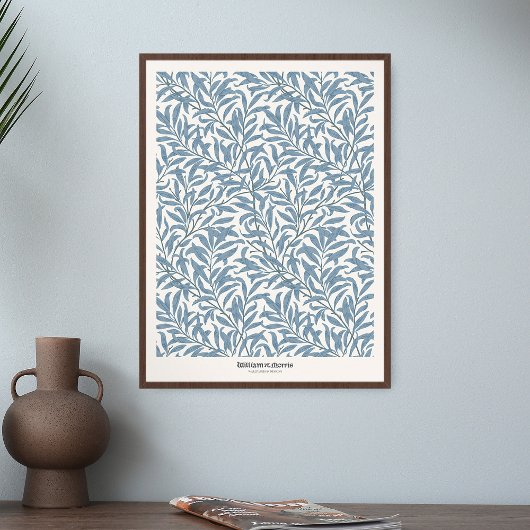 William Morris Willow Bough Blue Art Ausstellung P Poster