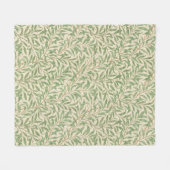William Morris Willow Bough Garden Blume Classic Fleecedecke (Vorderseite (Horizontal))