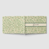 William Morris Willow Bough Garden Blume Classic Gästebuch (Voll)