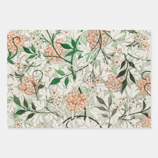 William Morris Willow Bough Garden Blume Classic Geschenkpapier Set (Vorderseite 2)