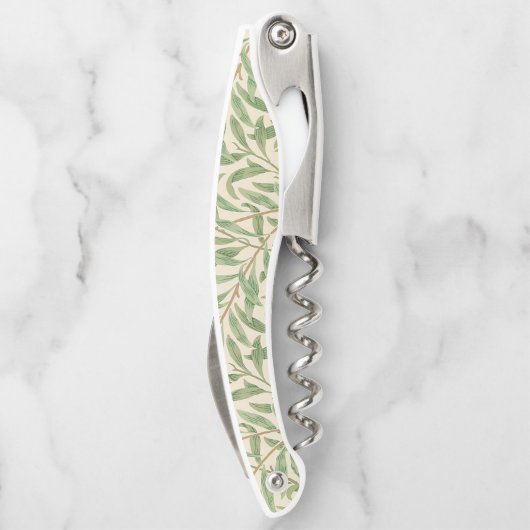 William Morris Willow Bough Garden Blume Classic Kellnermesser (Rückseite)