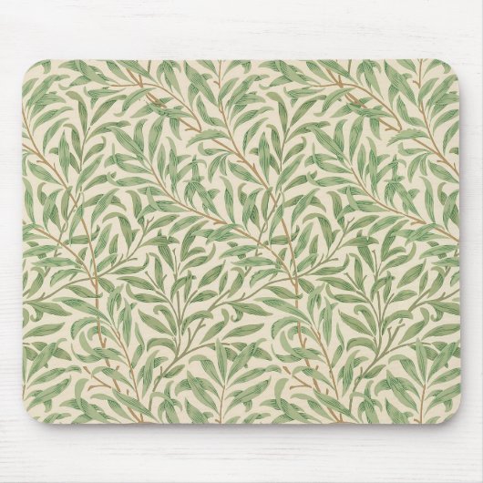 William Morris Willow Bough Garden Blume Classic Mousepad (Vorne)