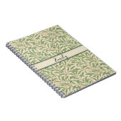 William Morris Willow Bough Garden Blume Classic Notizblock (Rechte Seite)