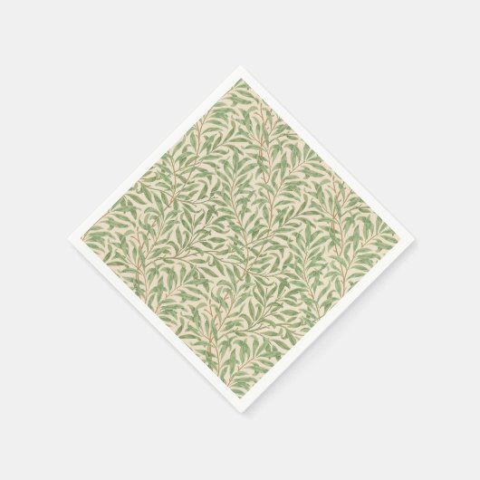 William Morris Willow Bough Garden Blume Classic Serviette (Ecke)