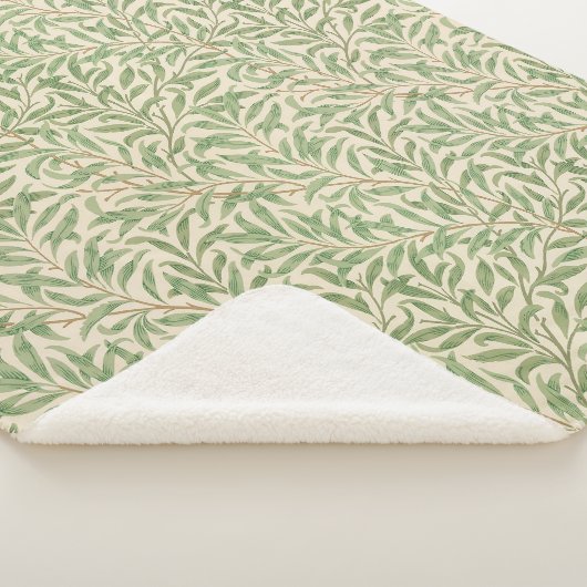 William Morris Willow Bough Garden Blume Classic Sherpadecke (3/4)