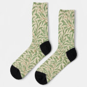 William Morris Willow Bough Garden Blume Classic Socken (Linkes Detail)
