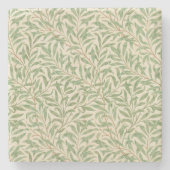 William Morris Willow Bough Garden Blume Classic Steinuntersetzer (Vorderseite)