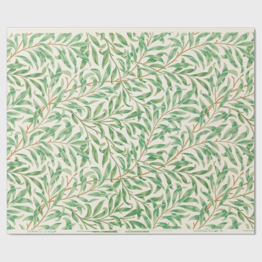 William Morris. Willow Bough Geschenkpapier (Flach)