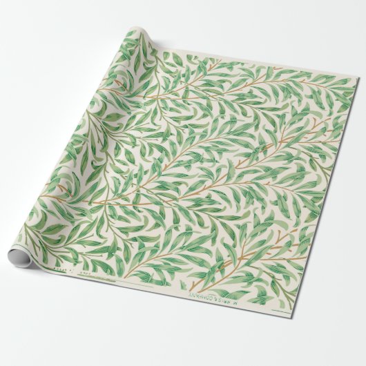William Morris. Willow Bough Geschenkpapier (Ungerollt)