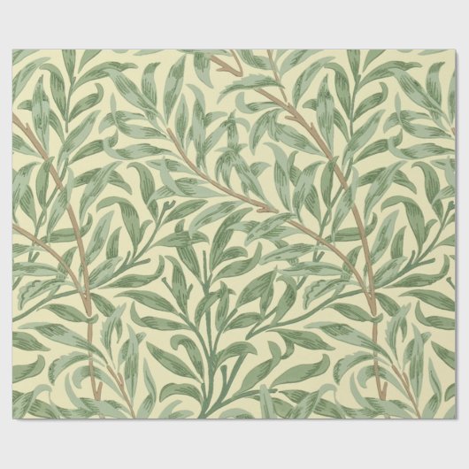 William Morris Willow Bough Geschenkpapier (Flach)