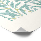 William Morris Willow Bough Kunstmuseum Poster (Ecke)