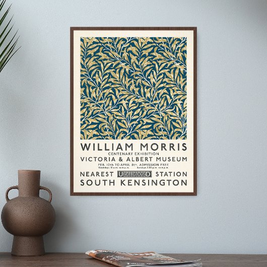 William Morris Willow Bough Kunstmuseum Poster