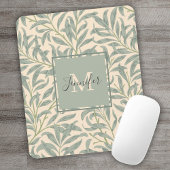 William Morris Willow Bough mit Namen Mousepad